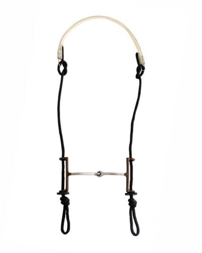 Sliding Gag Headstall Square Snaffle Bit