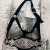 Rockn' Wilsons Chunky Silver Glitter Bronc Nose Halter