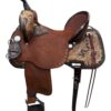 15'' Custom Circle Y Dawson Barrel Saddle