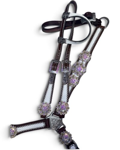Rockn' Wilsons White Dazzle w/ XL Conchos