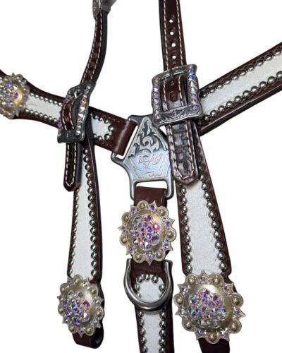 Rockn' Wilsons White Dazzle w/ XL Conchos - Image 3