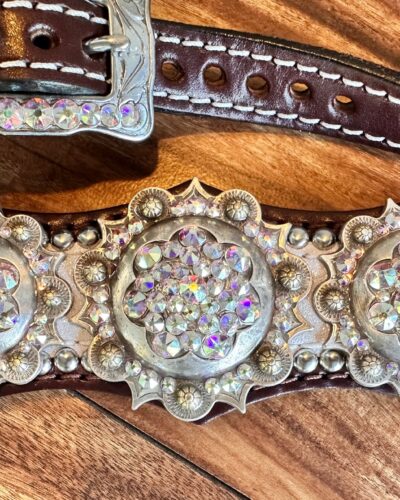 Rockn' Wilsons White Dazzle w/ XL Conchos - Image 3