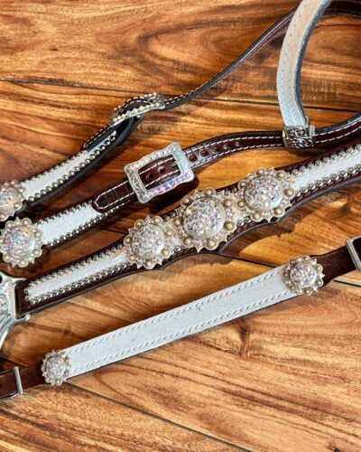 Rockn' Wilsons White Dazzle w/ XL Conchos - Image 5
