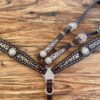 Rockn' Wilsons Cheetah & Rose Gold Buckstitch