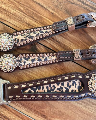Rockn' Wilsons Cheetah & Rose Gold Buckstitch - Image 3