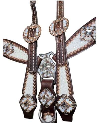 Rockn' Wilsons Chunky White Glitter & Copper - Image 3