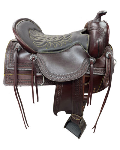 Alternative view of Tucker Old West Heritage Trail Saddle