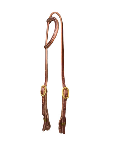 Heavy Oiled Harness Leather Quick Change Headstall