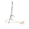 Rawhide Tiedown Noseband w/ Brown Nylon Rope