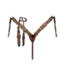 Cheetah Print Headstall & Breastcollar Set