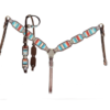 Serape Southwest Print Headstall & Breastcollar Set