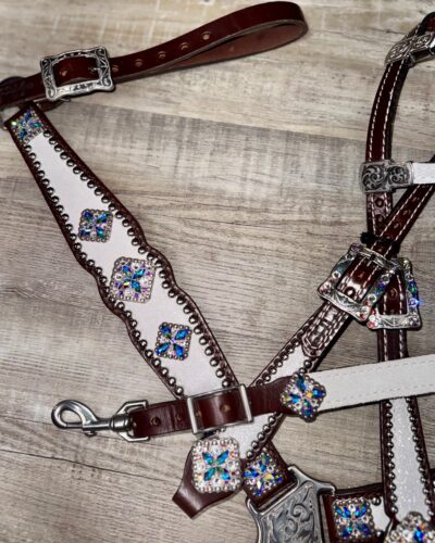 Alternative view of Rockn' Wilsons White Glitter w/ Crystals