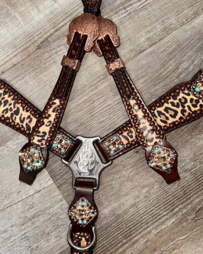 Alternative view of Rockn' Wilsons Tawny Cheetah & Cross Conchos