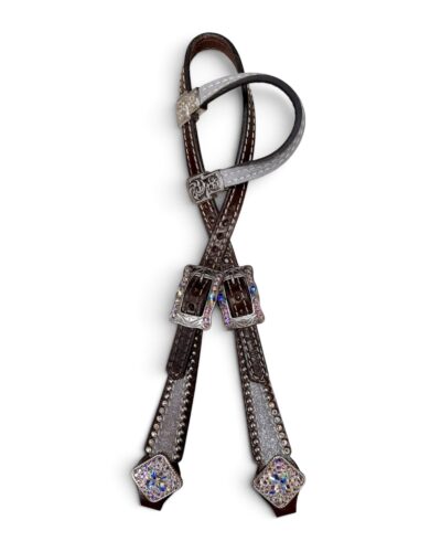 Rockn' Wilsons Silver Dazzle Headstall