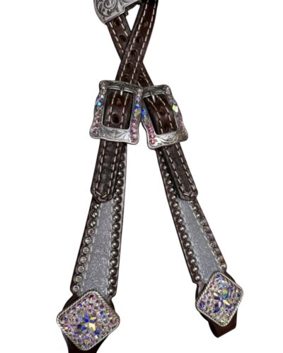 Alternative view of Rockn' Wilsons Silver Dazzle Headstall