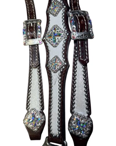 Alternative view of Rockn' Wilsons White Glitter w/ Crystals