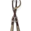 Rockn' Wilsons Chunky Gold Glitter Headstall