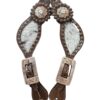Ladies Size Hair on Cowhide Spur Straps