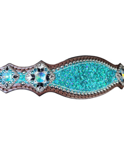 Alternative view of Rockn' Wilsons Turquoise Glitter Halter