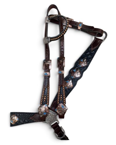 Rockn' Wilsons Black Elephant w/ Arrow Conchos