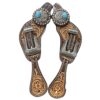 Ladies Size Canyon Blues Spur Straps