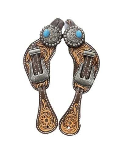 Ladies Size Canyon Blues Spur Straps