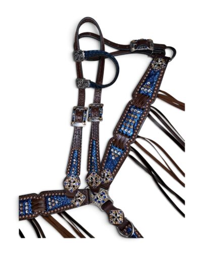 Rockn’ Wilsons Blue Mystic with Copper & Cross Stitch