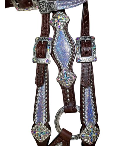 Alternative view of Rockn’ Wilsons Gladiator Style Lilac Shimmer & Crystals