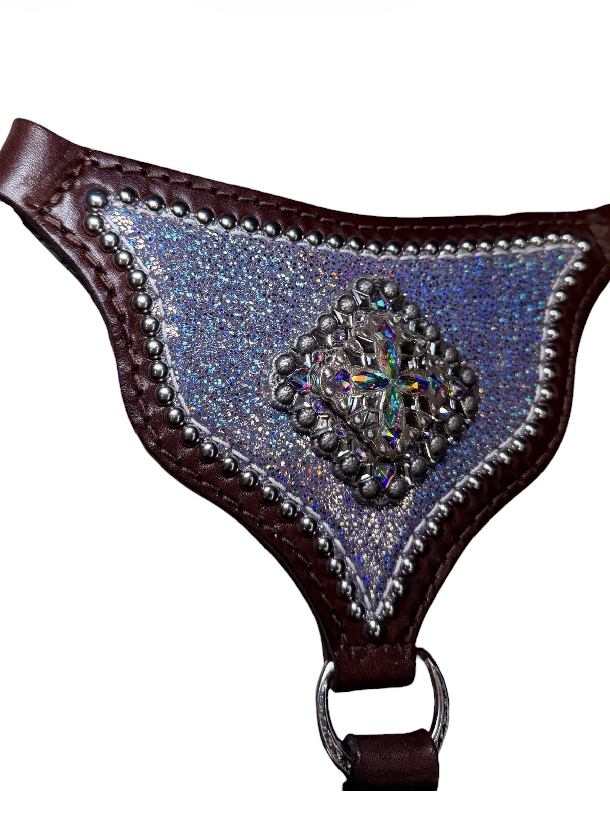 Rockn’ Wilsons Gladiator Style Lilac Shimmer & Crystals - Image 3