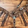 Rockn' Wilsons Brown Laredo w/ Cross Stitch & Pinwheel Conchos