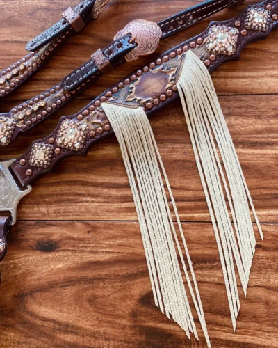 Rockn' Wilsons Brown Aztec w/ Stingray Fringe - Image 4