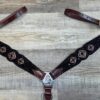 Rockn' Wilsons Chunky Black Glitter Breastcollar