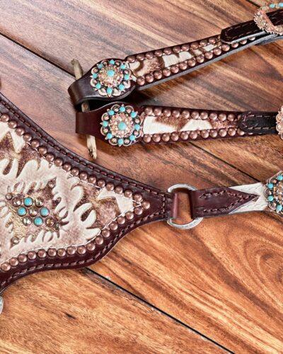 Rockn' Wilsons Gladiator White Laredo w/ Turquoise - Image 4