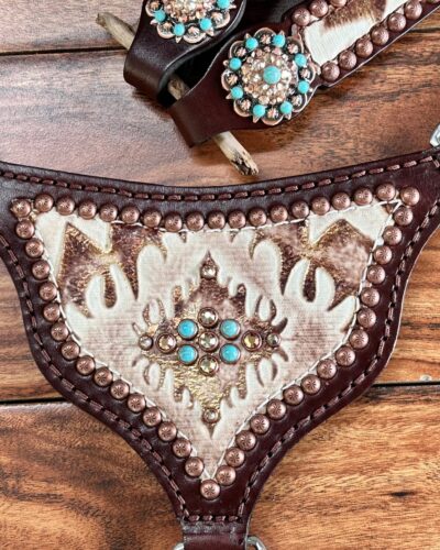 Rockn' Wilsons Gladiator White Laredo w/ Turquoise - Image 5