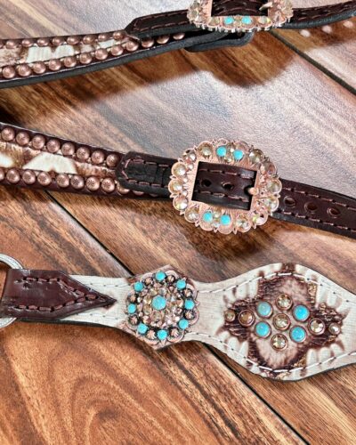Rockn' Wilsons Gladiator White Laredo w/ Turquoise - Image 6