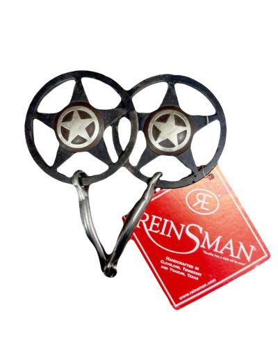 Reinsman Star Divided Ring Snaffle Bit