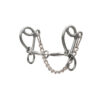 Professionals Choice Short Shank Loose Ring w/ Square Snaffle Lifesaver Gag Bit