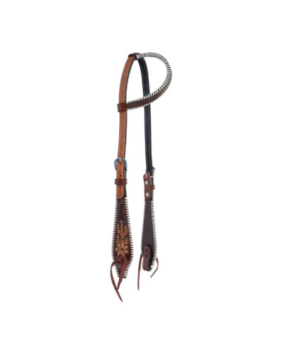 Desert Rawhide Edge One Ear Headstall