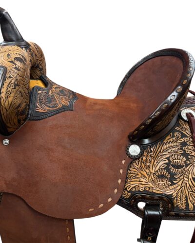 15'' Custom Circle Y Dawson Barrel Saddle - Image 4
