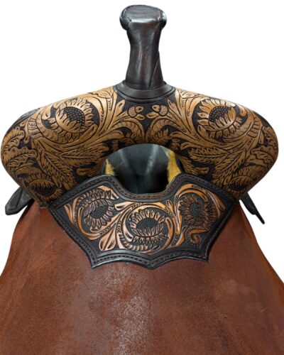 15'' Custom Circle Y Dawson Barrel Saddle - Image 7