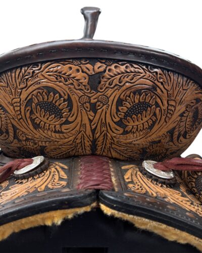 15'' Custom Circle Y Dawson Barrel Saddle - Image 6