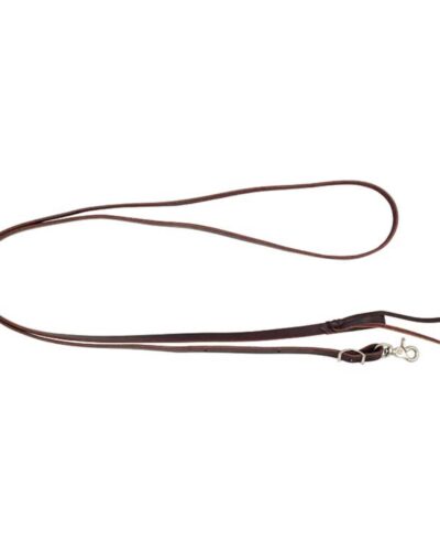 Latigo Leather Roping Reins w/ Water Loops