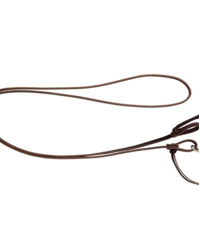 Cowboy Knot Latigo Leather Roping Reins