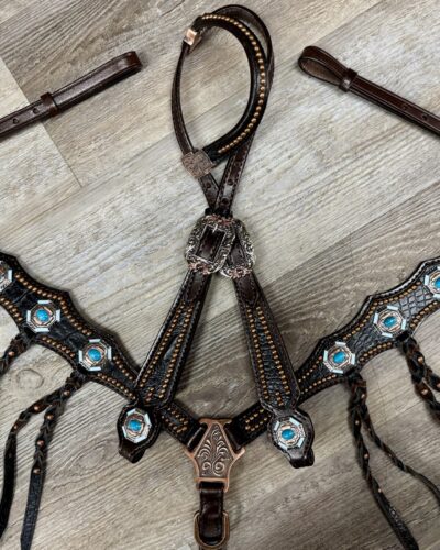 Blackwater Gator Headstall & Breastcollar Set