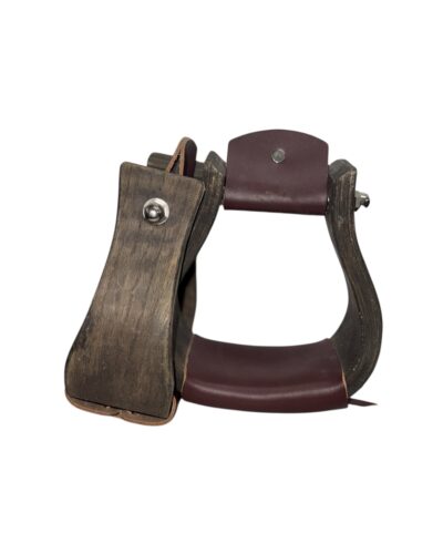 Open Range Wooden Bell Stirrups