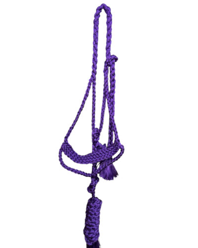 Woven Nylon Halter w/ 8ft Removable Lead