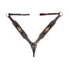 Dark Oil Navajo Beaded Inlay Breastcollar