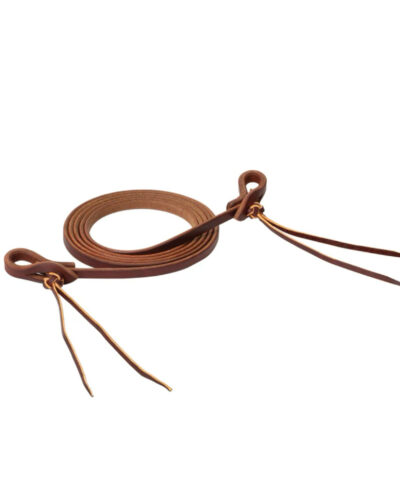Weaver Heavy Harness Leather Pineapple Knot Roper Reins