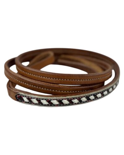 Western Tool Print & Buckstitch Whip