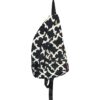Black & White Moroccan Print Sling Backpack